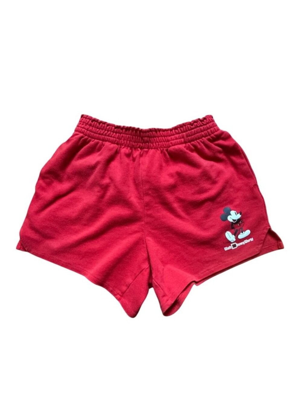 Disney Parks Walt Disney World Girls Pull On Shorts-Red-M-GUC